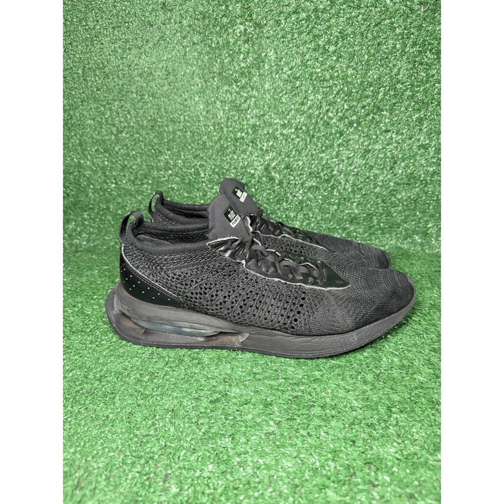 Nike Flyknit Air Max Shoes Mens Size 10.5 Black Running‎ Sneakers FD2764-001